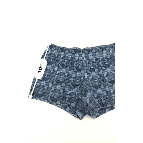 Old Navy Girls Shorts Pull On Stretch Geometric Casual Summer Sz 10/12 - Picture 4 of 7